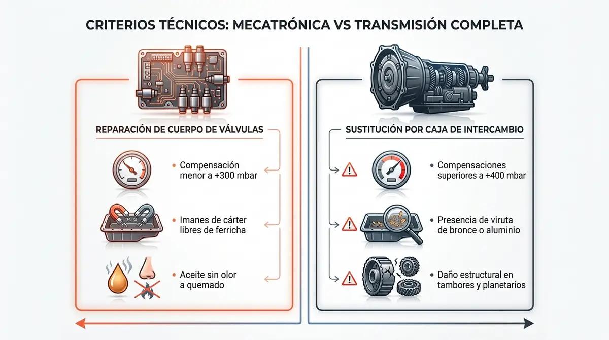 Criterios Sustitucion Reparacion Transmisiones