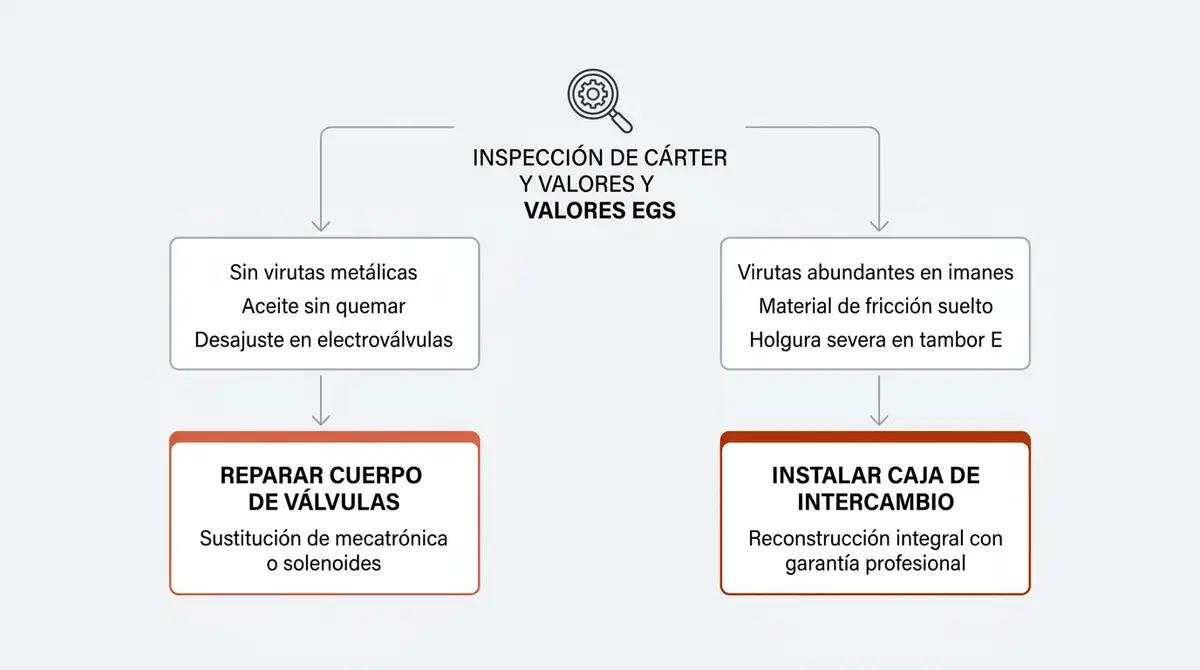 Protocolo Decisión Cuerpo Válvulas